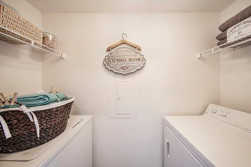 Laundry at The Apartments at Cambridge Court, Rosedale, Maryland