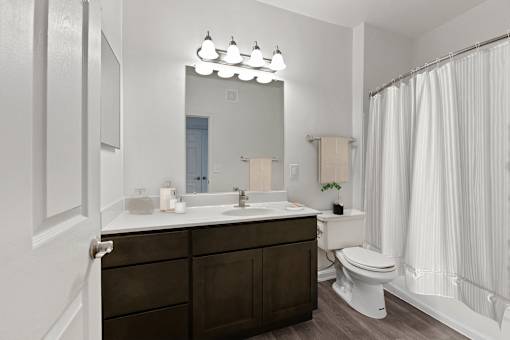 Vanity Lights at The Apartments at Cambridge Court, Rosedale