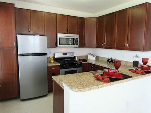 Kitchen at The Apartments at Cambridge Court, Rosedale, 21237