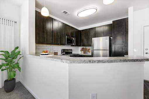 Kitchen Unit at The Apartments at Cambridge Court, Rosedale, MD, 21237