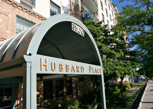 Hubbard Place Apartments NW Washington DC entrance