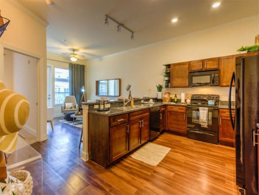 Fully Equipped Kitchen at Lake Lofts at Deerwood, Jacksonville, FL, 32216