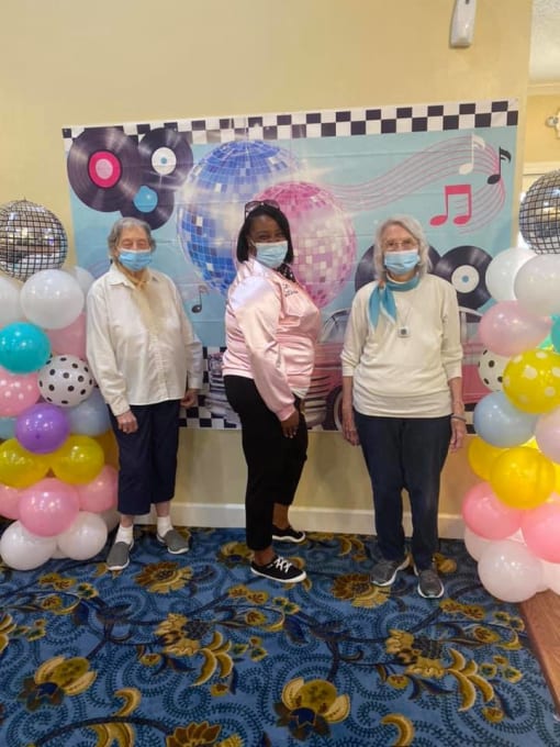Seniors Celebrating at Savannah Court of Camilla, Camilla
