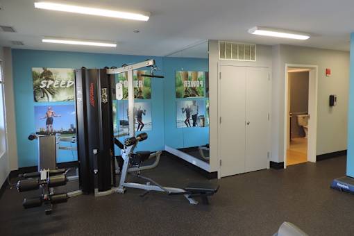 Fitness Center with Weights