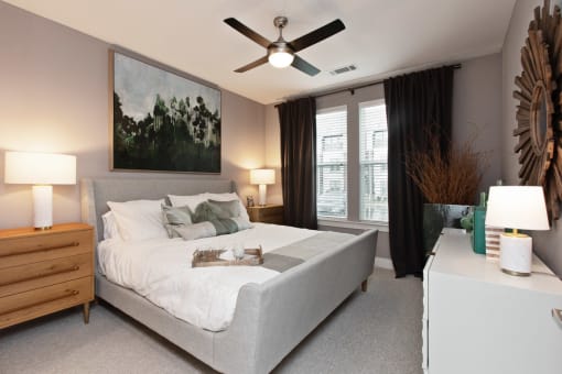 Private Master Bedroom at Beckett Farms Apartments, PRG Real Estate Management, South Carolina
