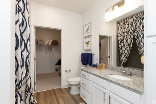 Spacious Bathrooms at Beckett Farms Apartments, PRG Real Estate Management, Fort Mill, SC, 29715