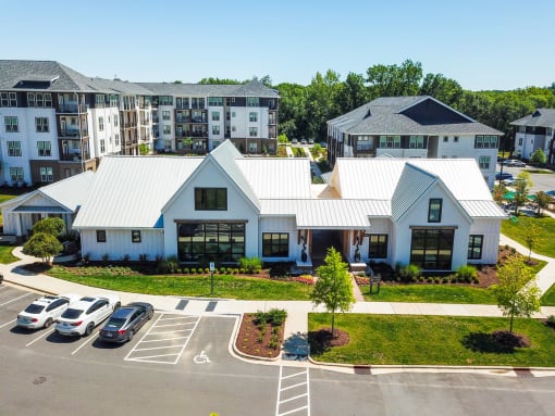 Aerial View Of The Property at Beckett Farms Apartments, PRG Real Estate Management, Fort Mill