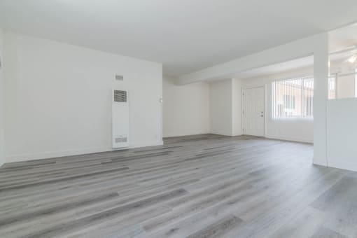 Living room and entry