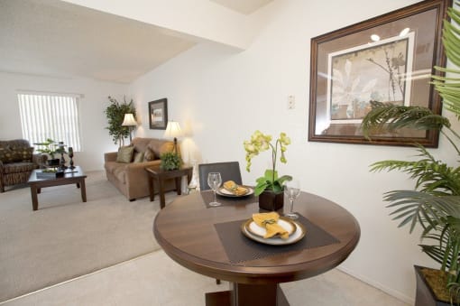 Partial View of Living & Dining Areas - 02