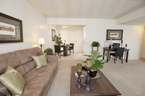 Partial View of Living & Dining Areas - 03