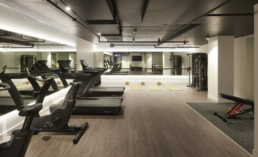 Fitness center - The Briscoe by Kinleaf