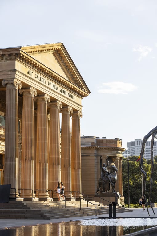 the building of the art gallery of new south wales