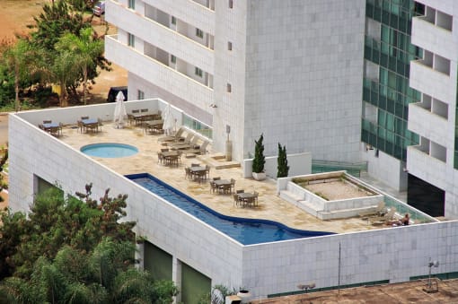 Swimming Pool is open 24 X 7