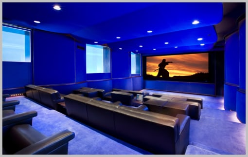 The Sapphire Building Media Room