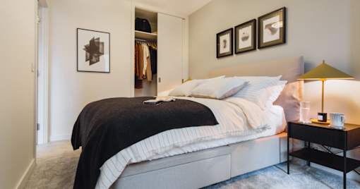 Large Bedroom at Slate Yard Apartments, Salford