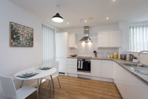 Kitchen and Dining Area