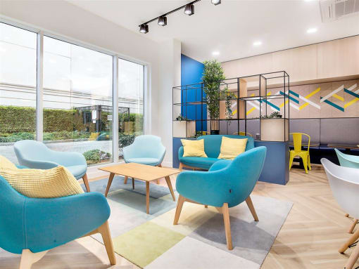 New Orient House, London - Social Area, 1