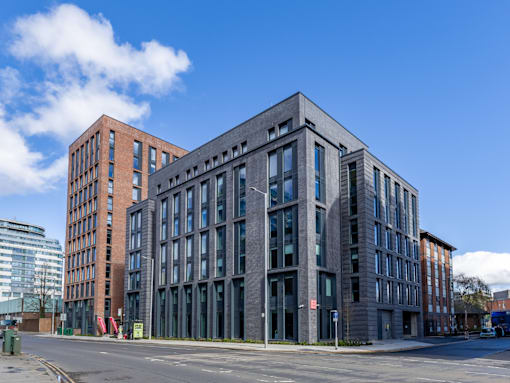 main view of the office building
