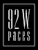 A black and white image with the words "92 W. Paces" written in a stylized font.