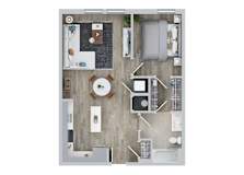 1 BED 1 BATH B at Jayde Parkside Apartments, Washington 20019