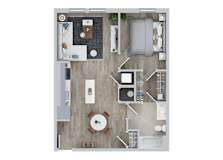 1 BED 1 BATH G at Jayde Parkside Apartments, Washington, DC