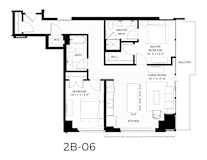 B3 Floor plan | 1,119 Sq. Ft. at 365 Nicollet, Manchester , 55401
