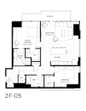 B10 Floor plan | 1,387 Sq. Ft. at 365 Nicollet, Minneapolis, MN, Manchester , 55401