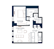 Belden Stratford | 1 Bedroom 1 Bath | 874 Sq Ft  at The Belden Stratford, Chicago, IL