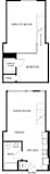 Studio 1 Bath Floor Plan | 737 Sq. Ft. at G12 Apartments, Los Angeles