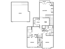 C6 Floor Plan at Willowest in Vinings, Georgia, 30339