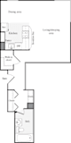 Studio with 1 Bath FloorPlan | 504 Sq. Ft. at Skye Apartments, Seattle, WA 98121