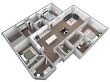 2 bedroom 2.5 bath at The Encore at Ingram Manor, Pikesville, Maryland