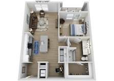 1 bed 1 bath H at Elwood Apartments, Indian Trail, 28079