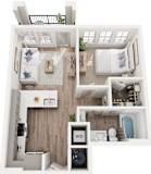 Floor Plan at Tapestry University Park Apartments Homes Sarasota, Florida