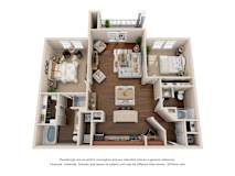 2 bed 2 bath B at The Reserve at Sugarloaf Apartments, Georgia, 30097