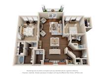 2 bed 2 bath D at The Reserve at Sugarloaf Apartments, Duluth, GA