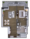 1 bedroom 1 bath U at Artline Apartments, Washington-DC