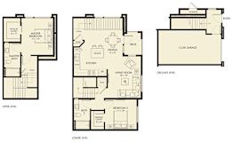 B6 Floor Plan at The Hub, California