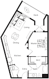 1 bed 1 bath K at Purl Apartments, San Diego