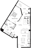 1 bed 1 bath L at Purl Apartments, California