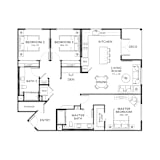 C2 Floor Plan at The Brynn, San Diego
