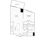 Velo Forest Hills - Boston, MA - S2 Floor Plan