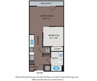 Mallory Square - Rockville, MD - 01S1A Floor Plan
