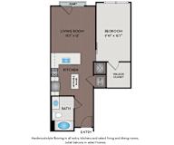 Mallory Square - Rockville, MD - 01S2 Floor Plan