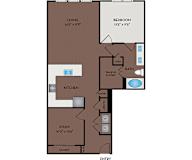 Larq Henderson - Dallas, TX - 11S1 Floor Plan