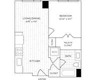 Velo Forest Hills - Boston, MA - A10 Floor Plan