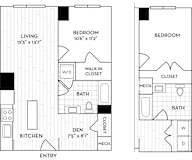 Velo Forest Hills - Boston, MA - A8 Floor Plan