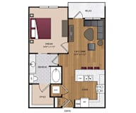 Stella Apartments | Dallas, TX | 11F2C Floor Plan
