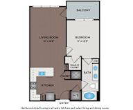 Mallory Square - Rockville, MD - 11F1B Floor Plan