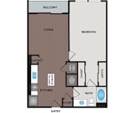 Vinings Lofts and Apartments - Atlanta, GA - A3 Floor Plan